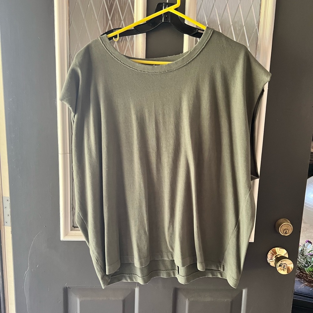 Aerie Sage Green Short Sleeve Top